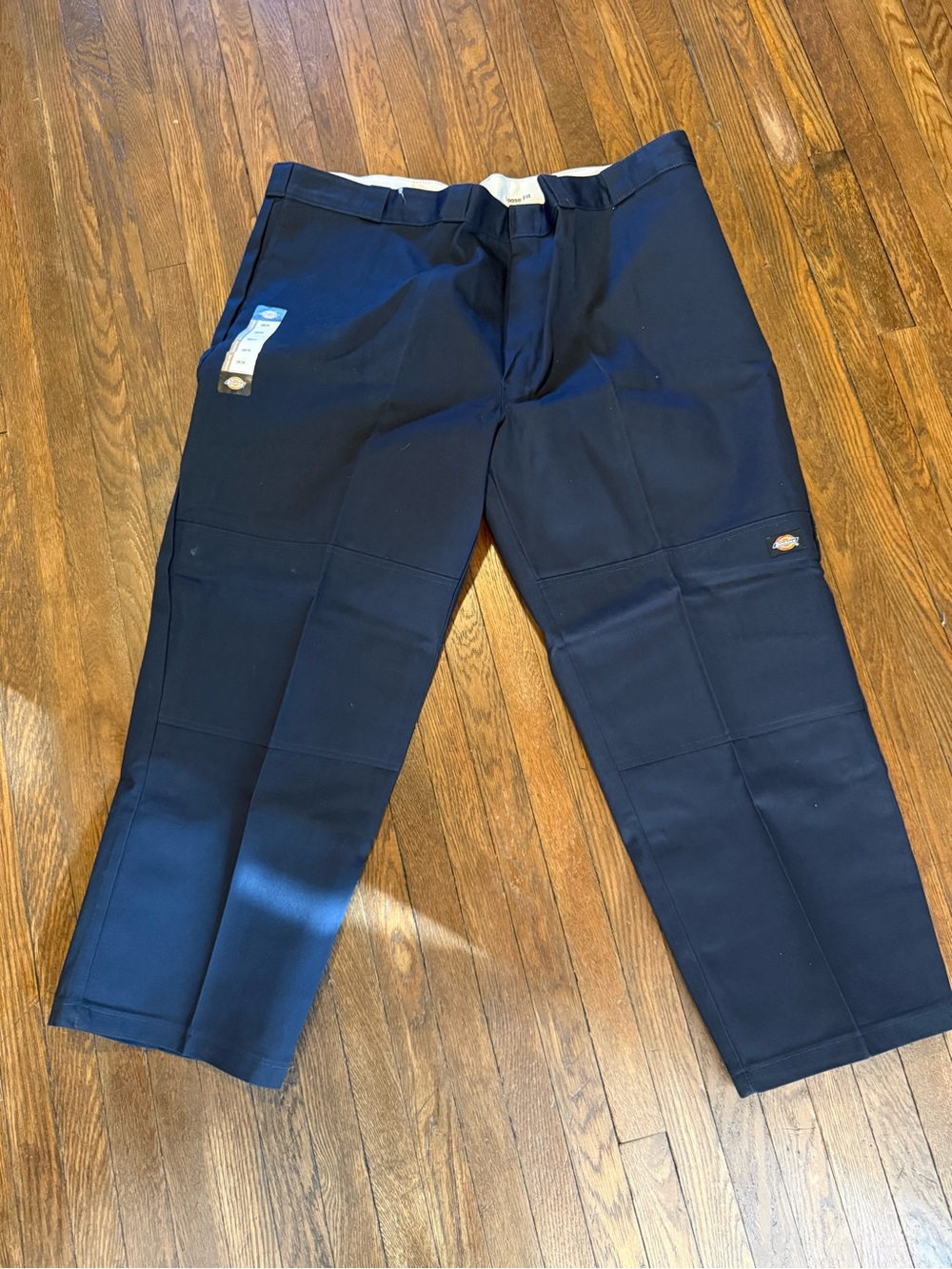Dickies Double Knee Work Pants in Navy Blue NWT 50x30 - Picture 2 of 5